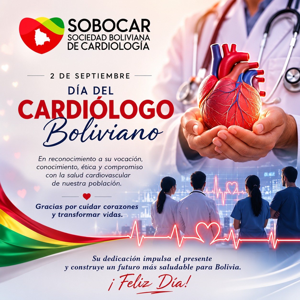 2 de Septiembre - Día del Cardiólogo Boliviano