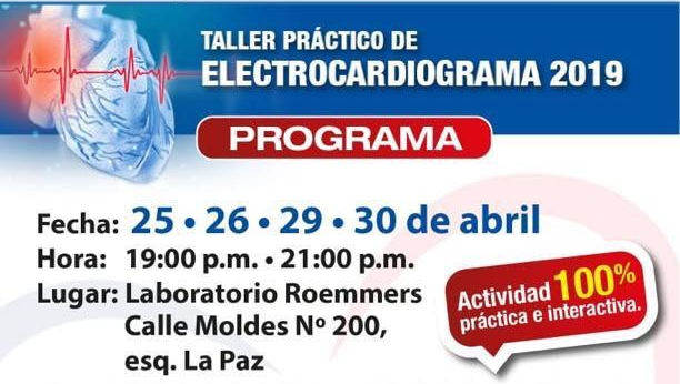 En este momento estás viendo Taller Práctico de Electrocardiograma